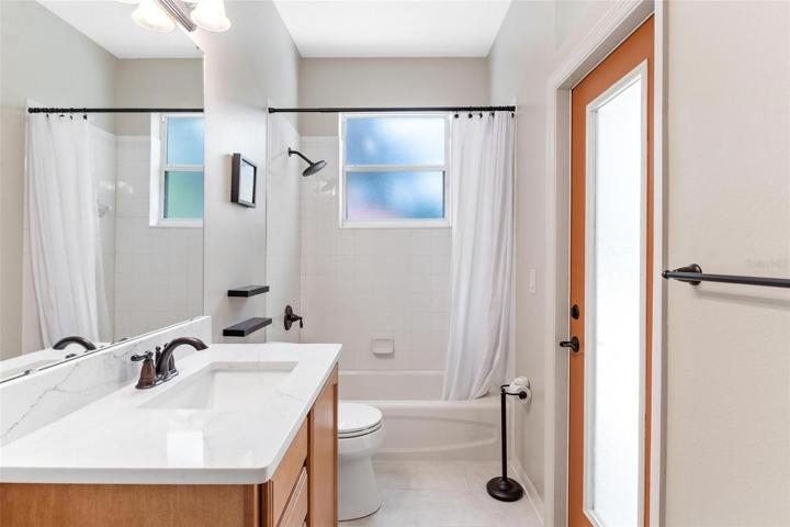 Bathroom Two with Tub/Shower Combo