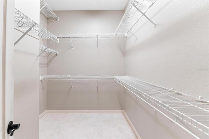 Master Bedroom Walk-in Closet