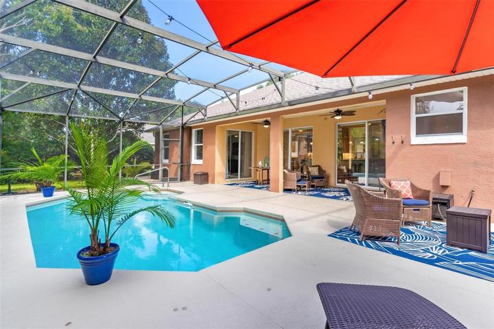 Pool and Lanai Area