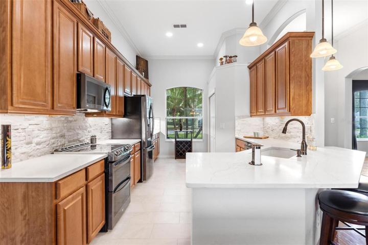 Kitchen with Under Cabinet Lighting