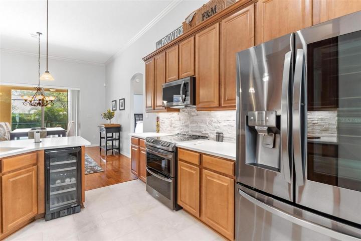 Kitchen with New Appliances