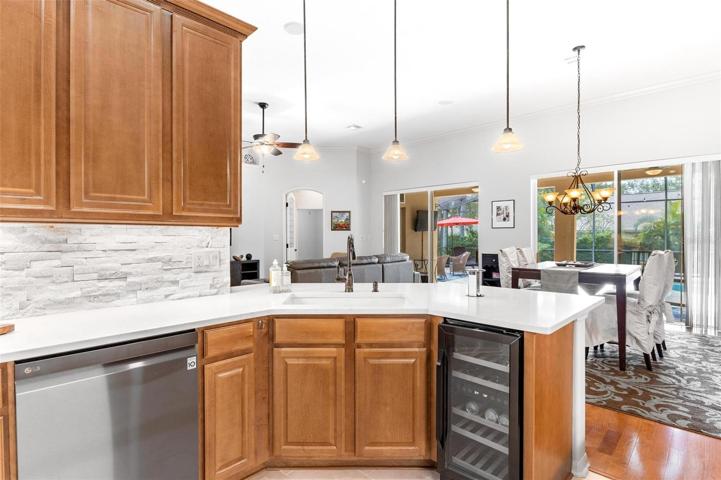 Kitchen Area with Breakfast Bar