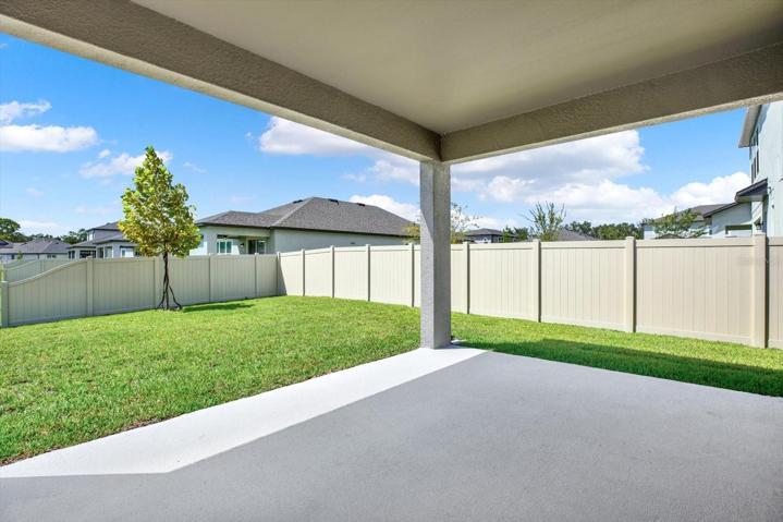 Extended Back Porch