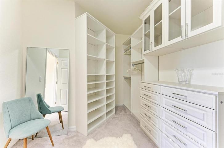 CUSTOM MASTER BEDROOM CLOSET