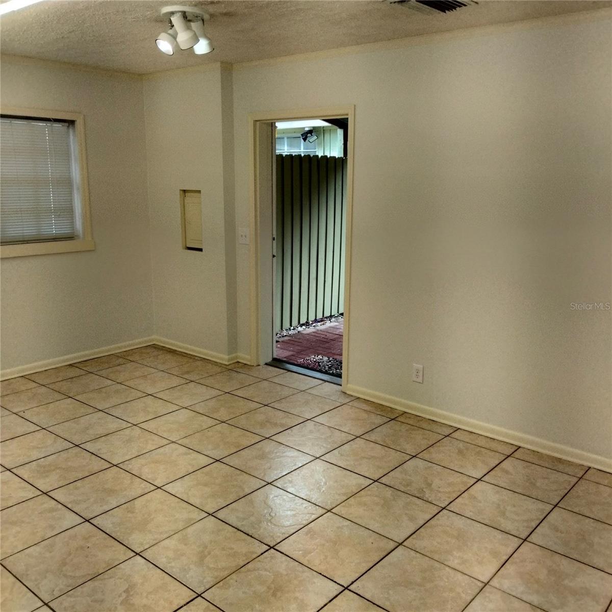 Main room looking towards front door