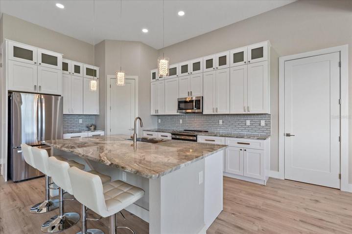 Double Stacked, Soft Close Kitchen Cabinets