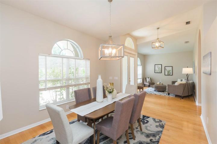 Dining Room & Living Room