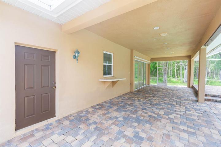 Patio Deck & Storage Closet