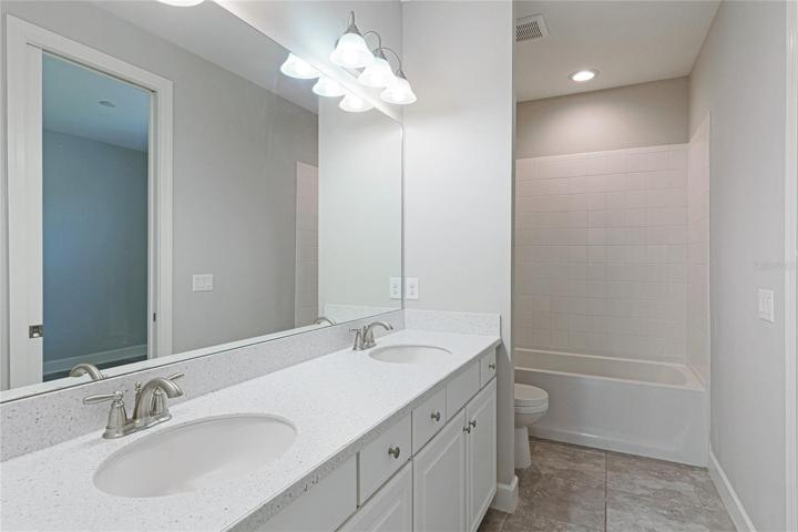 Bathroom 2 with double sinks