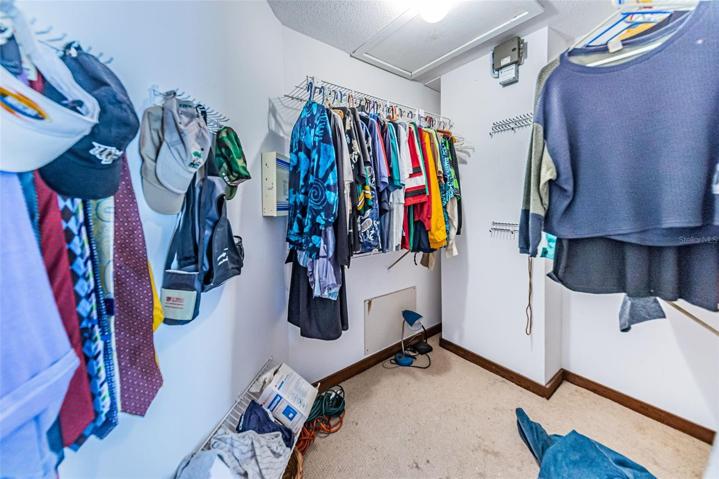 Master Walk-in Closet