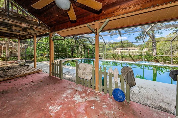 Covered Back Patio
