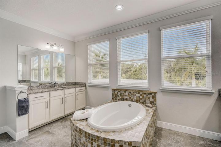 Master bathroom