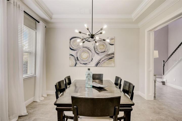 Dining room view from family room
