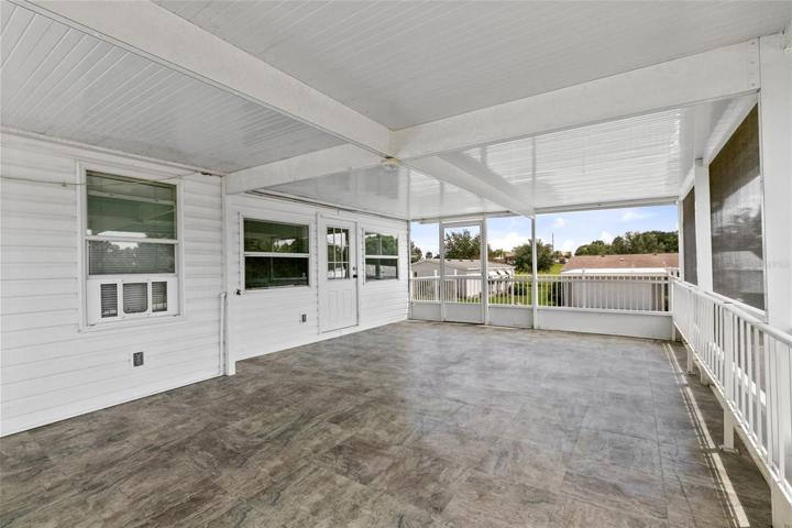 Front Screened Porch off Bonus Room