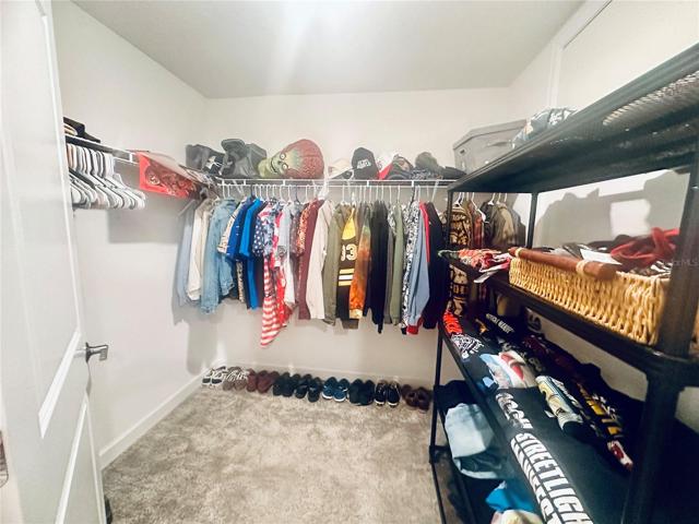 LARGE WALK IN CLOSET