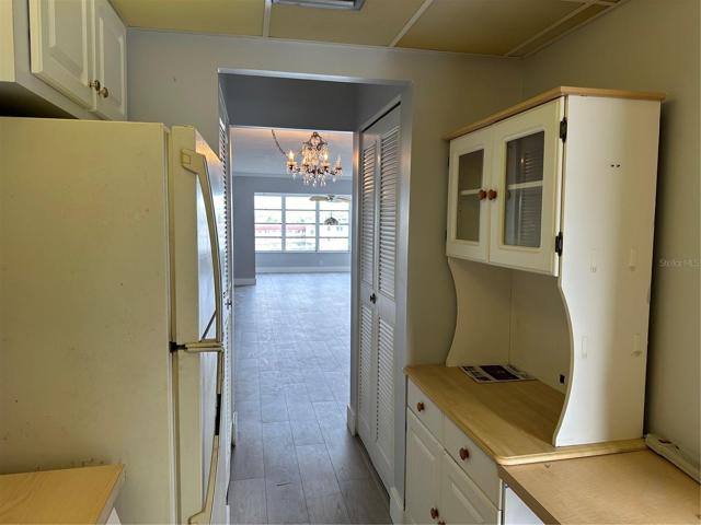 Kitchen into Dinning room