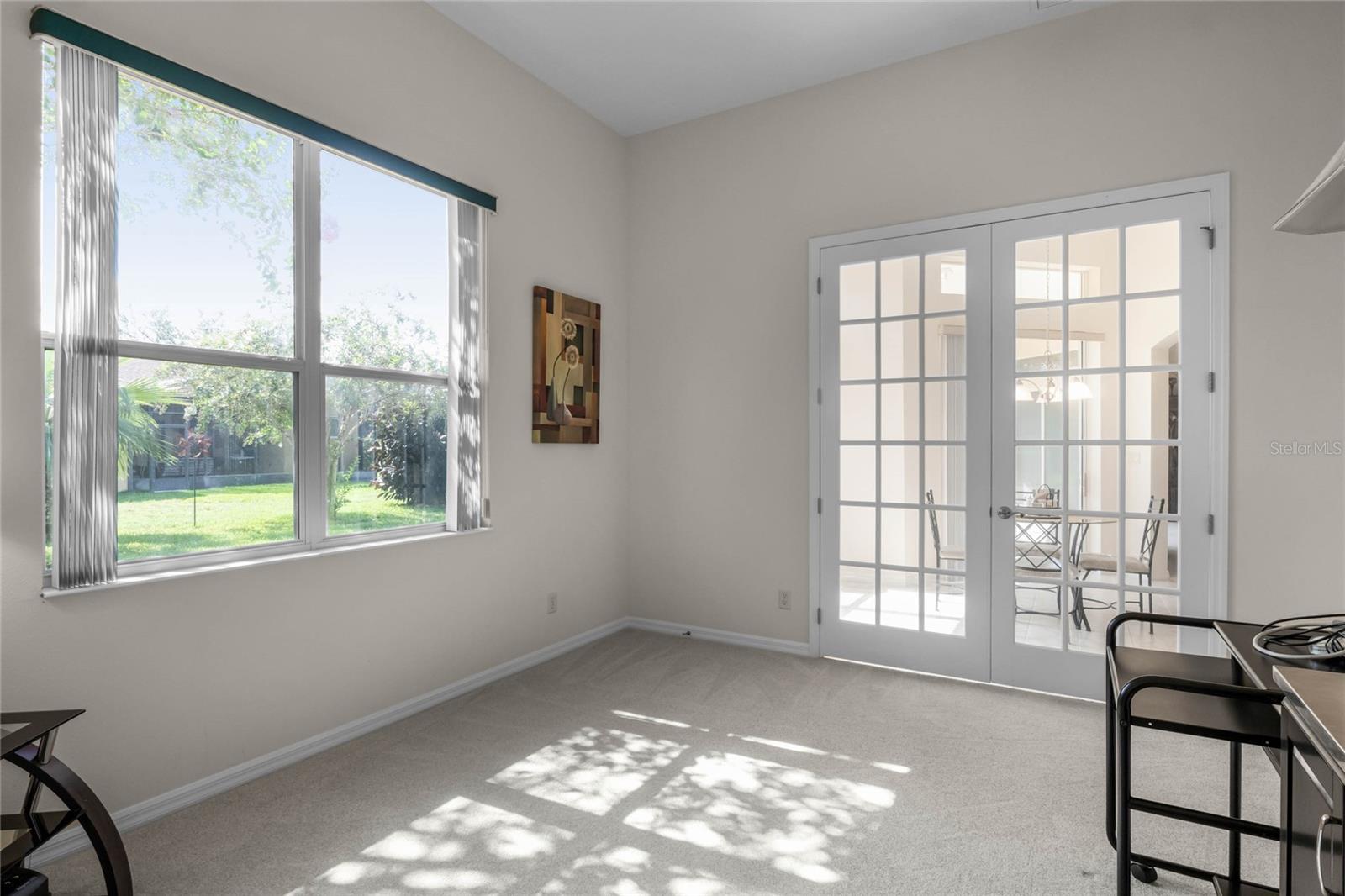 Bonus Room w/ French Doors