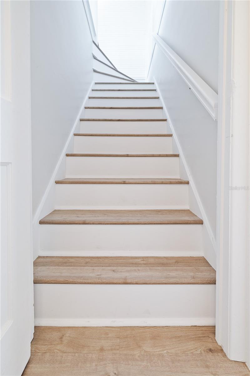 Stairs to loft bedroom/Office