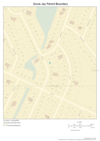 Scrub Jay permit map