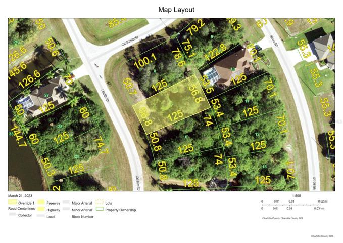GIS Map - 142 Apollo Dr., Rotonda West