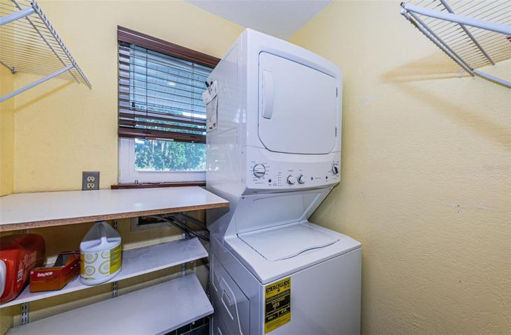 Smaller laundry room on main floor