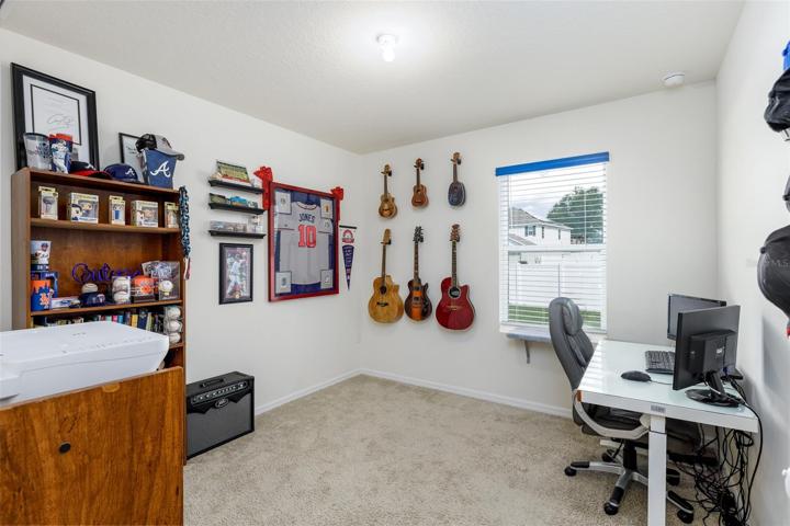 From foyer to living room and hallway to bedrooms 2 and 3 + bathroom 2
