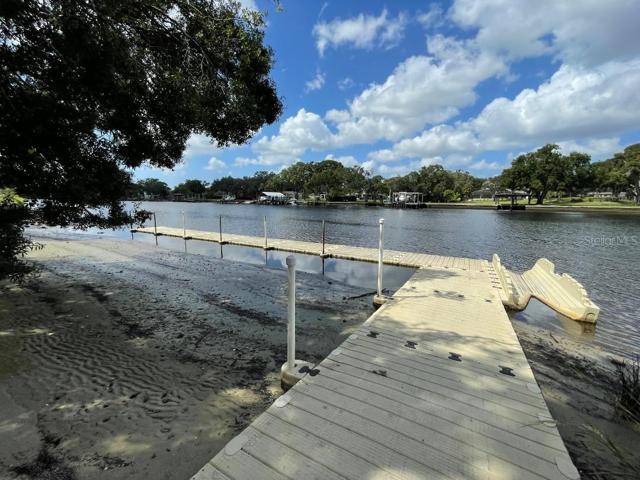 Publlic Dock in Rivercrest Park to launch your canoe or kayak for a beautiful day on the scenic Hillsborough River.