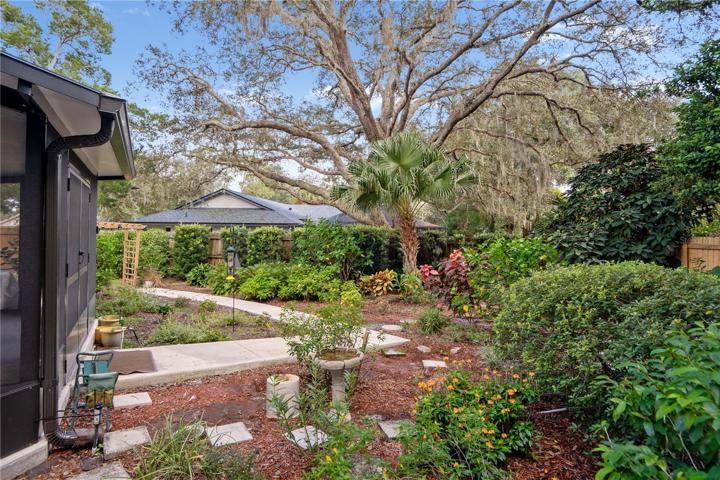 Backyard & Flower Garden