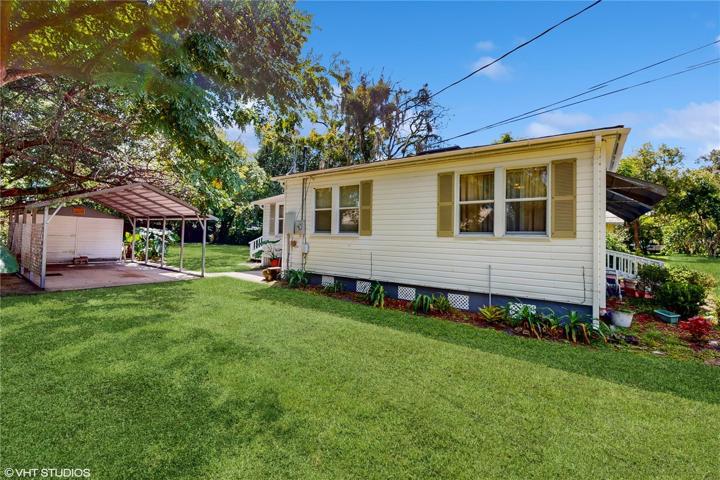 Carport side of House
