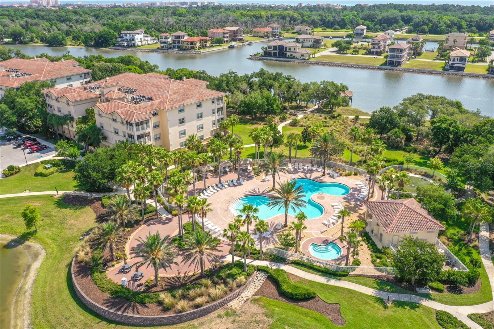 Amenities Pool on Intracoastal Waterway