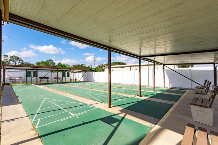 Community shuffle area.