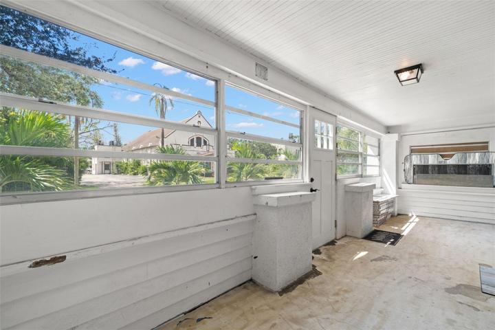 Enclosed Porch