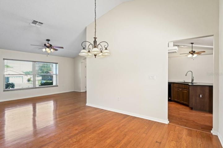 Living/Dining Rooms with View to Kitchen