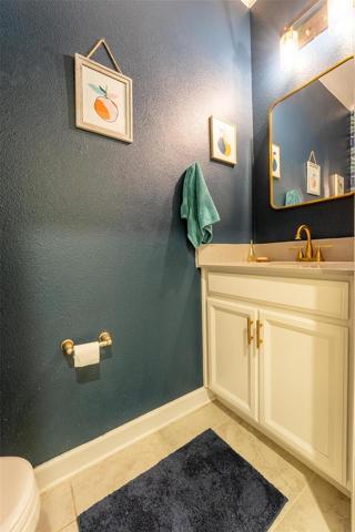 Charming Downstairs Powder Room