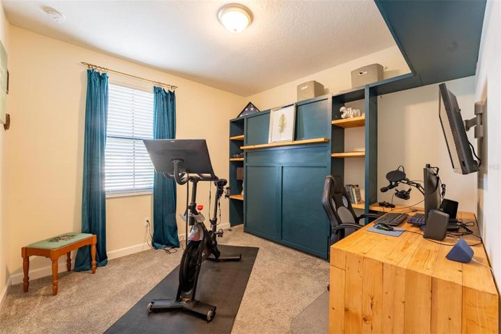 Bedroom 3, Custom Built Murphy Bed