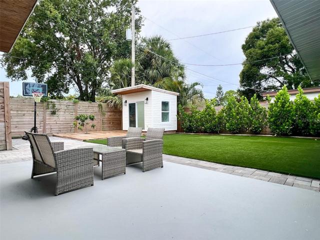 Exterior & Detached office/flex space