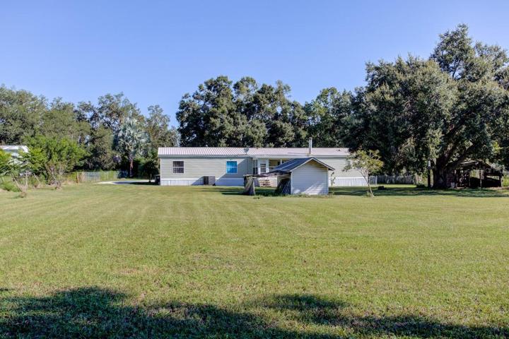 Back of the home.