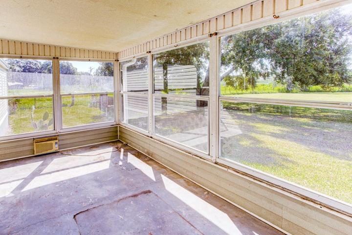 Back porch.