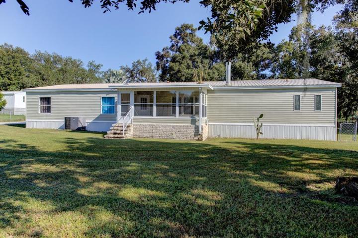 Back of the home.