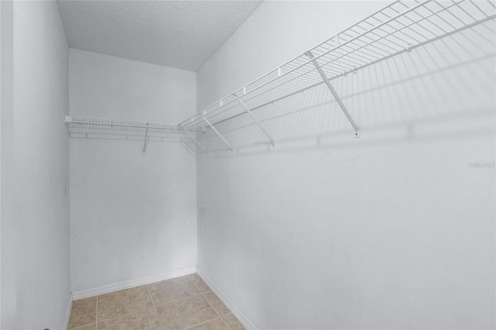 Master Walk-in Closet