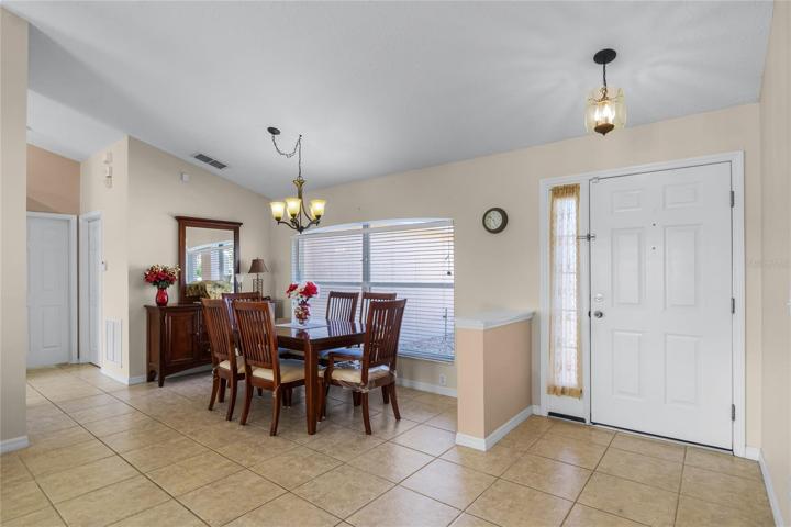 Entryway and Dining area