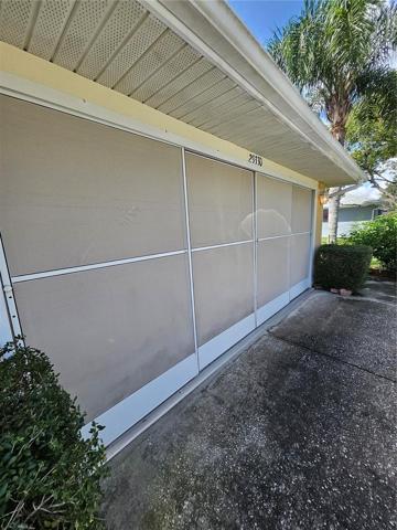 Screened Garage