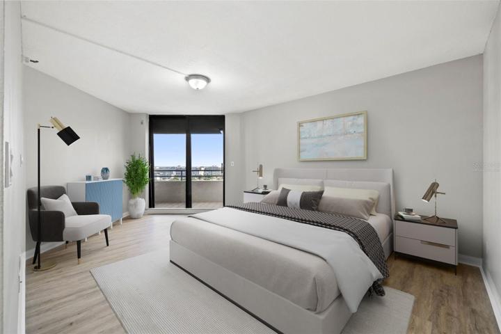 Primary Bedroom - Virtually Staged