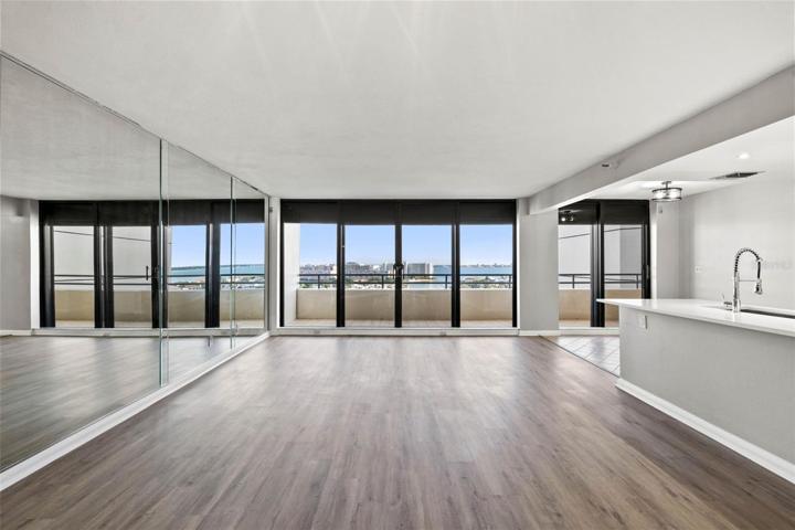 Glass Door Wall with sweeping views