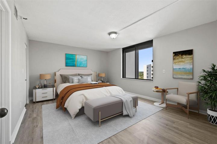 Enormous Second Bedroom - Virtually Staged