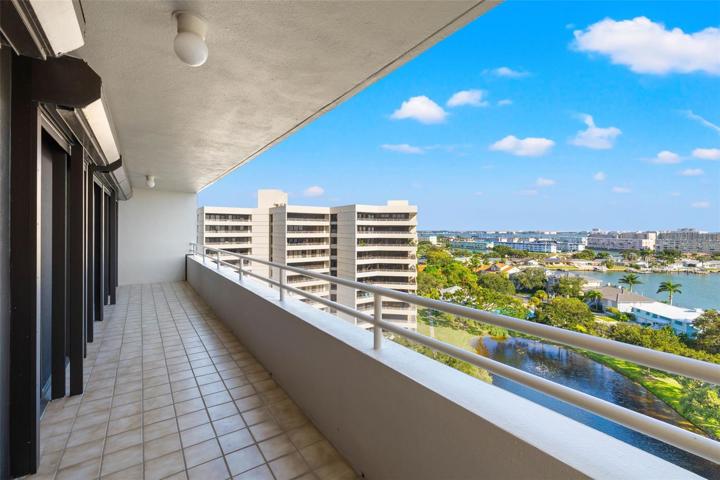 32 feet of balcony