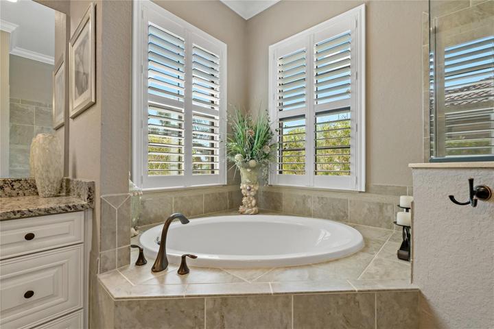 SOAKING TUB IN THE PRIMARY BATH!