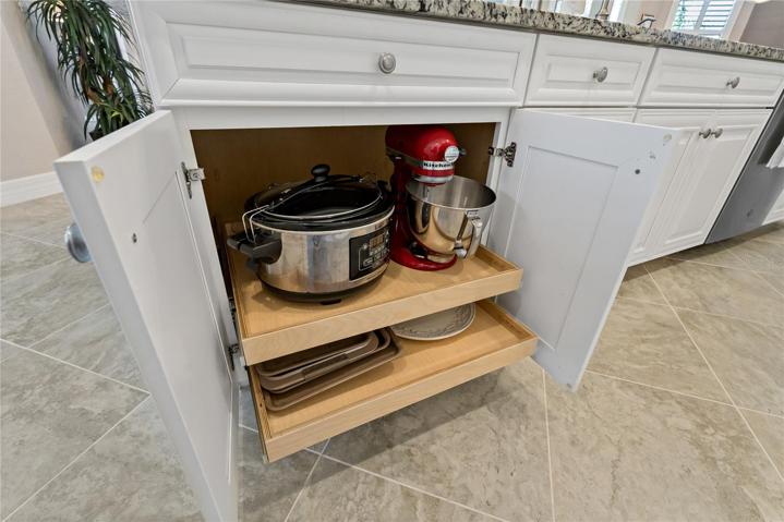 YOU WILL LOVE THESE PULL OUT DRAWERS!
