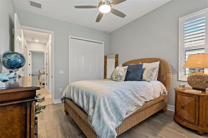 BUILT IN CLOSET IN GUEST BEDROOM!