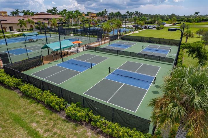 LIGHTED PICKLEBALL COURTS ~ THERE ARE OFTEN TIMES PICKLEBALL TOURNAMENTS WITHIN THE COMMUNITY!